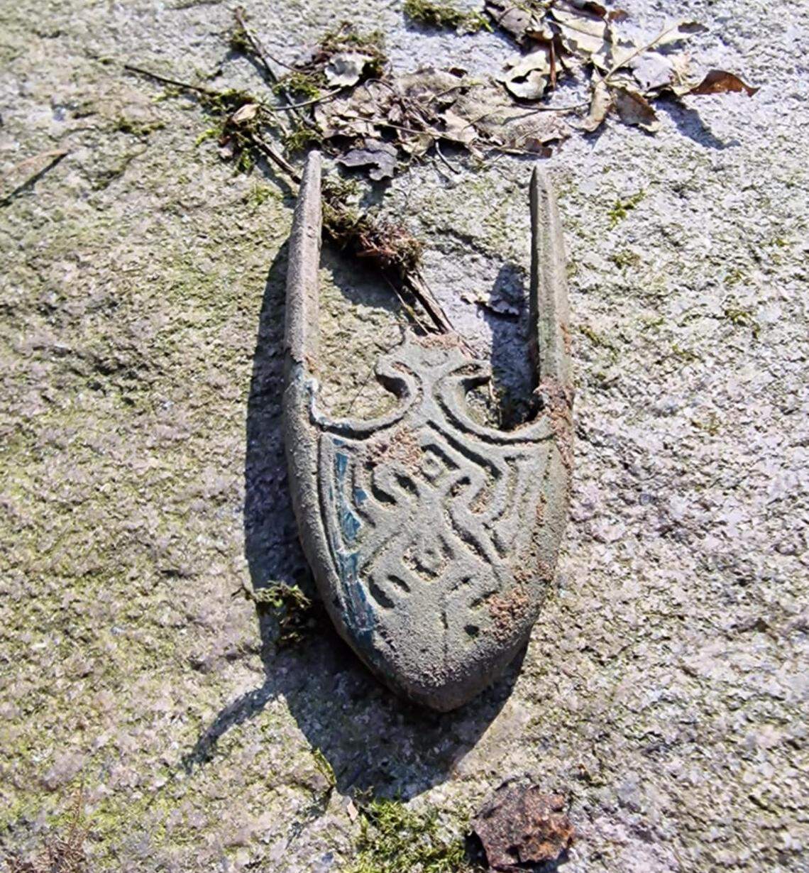 It likely belonged to a scabbard of a Prussian tribe member, Młotek said.