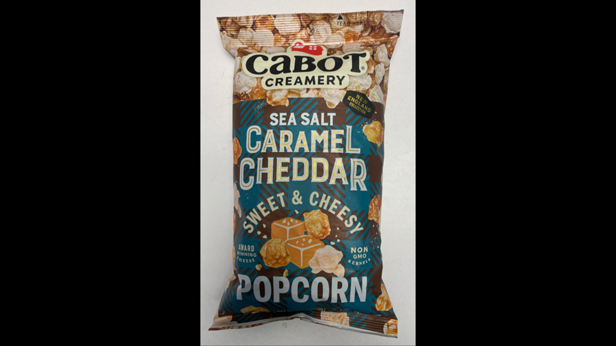 Cabot Creamery Sea Salt Caramel Cheddar Popcorn