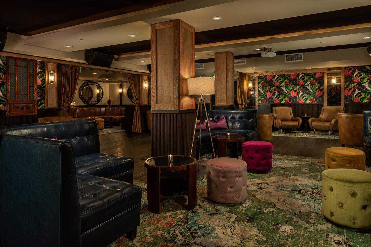 The Regent Cocktail Club seats 200, with live jazz early in the evening and resident DJs after 11 p.m.