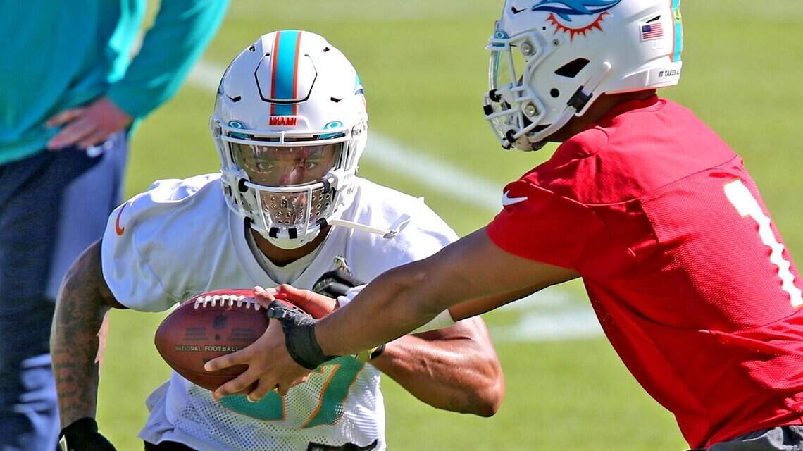 Dolphins wanted to keep it secret. But Dolphins starting quarterback Sunday is known