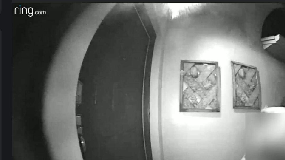 A Florida man was arrested after being caught on camera trying to break into homes in a residential neighborhood while naked/Osceola County Sheriff’s Office Facebook