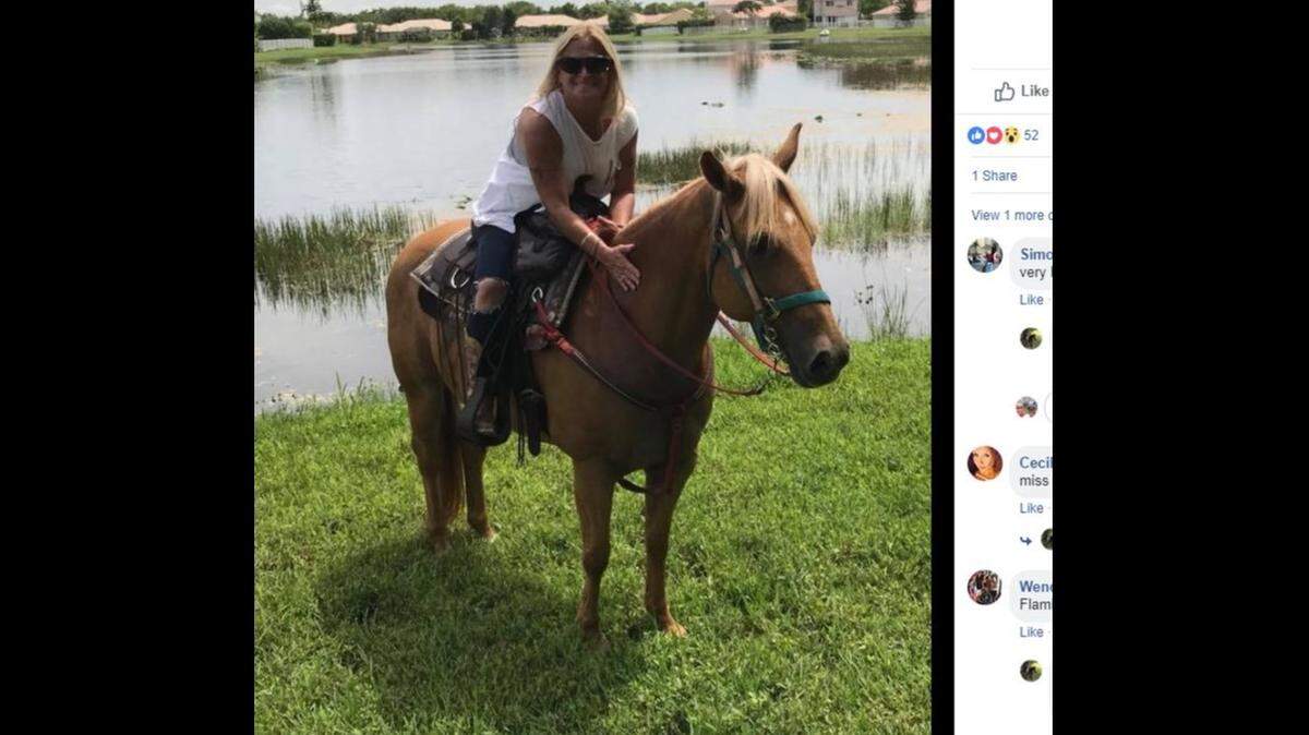 Joy Shupnick Finn in a June photo posted to her Facebook page