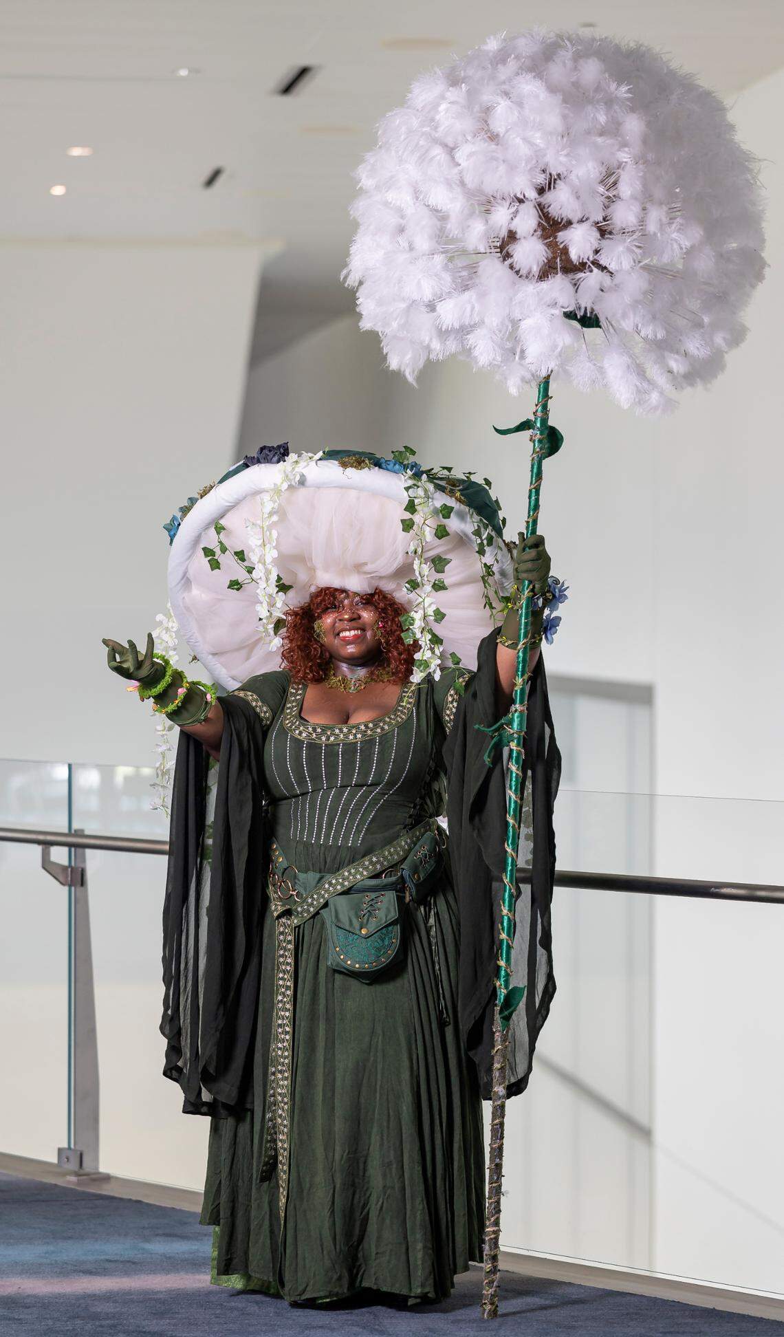 Angelica Chin cosplays as an original character she created.