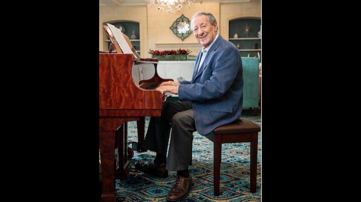 Peter Fuchs, 89, is the conductor of three orchestras. 