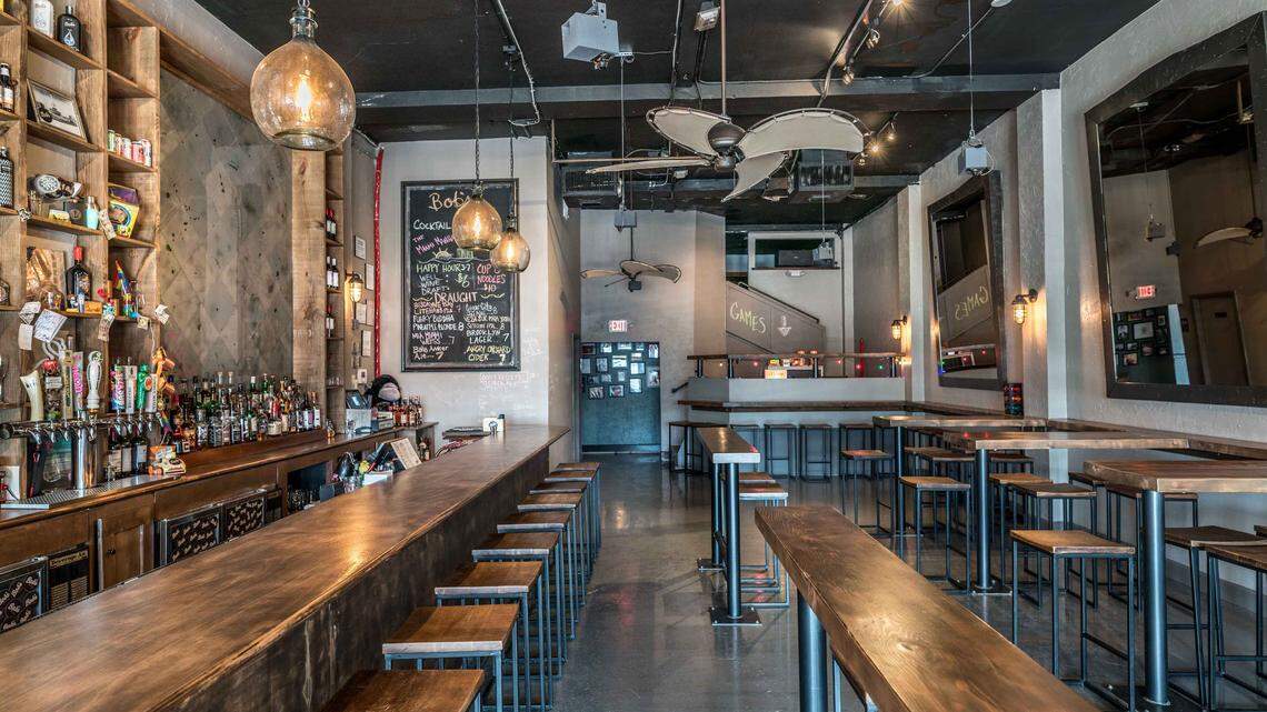 Inside Bob’s Your Uncle, a new bar in North Beach.