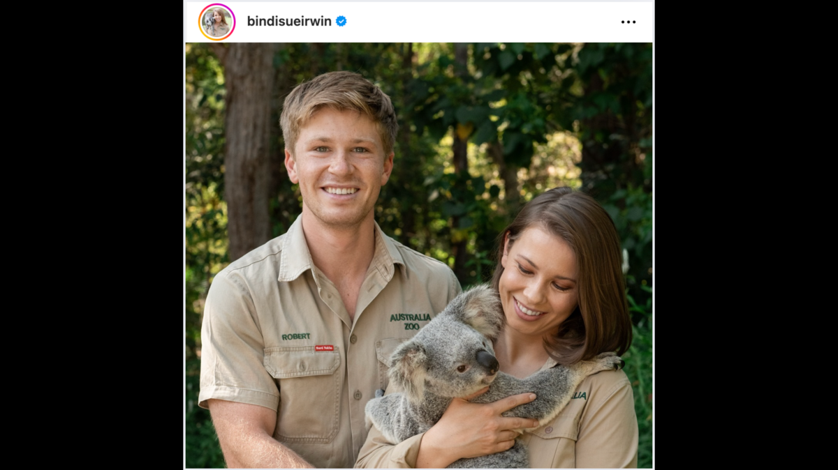 Bindi Irwin says she often feels like a second mother to her younger brother Robert Irwin.