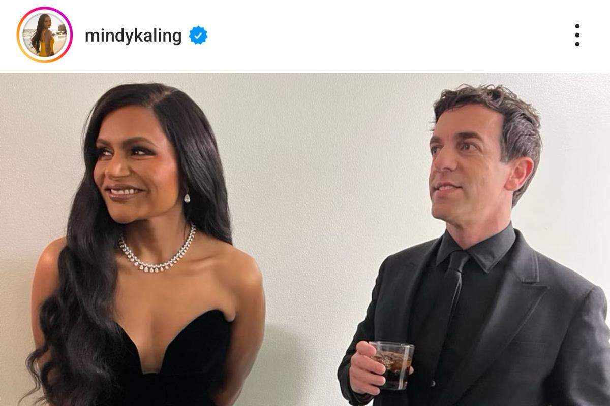 mindy kaling and b.j. novak