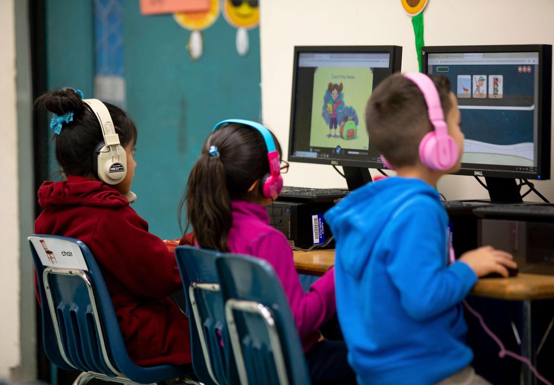 Three children living in a secret migrant camp in South Miami-Dade attend school.