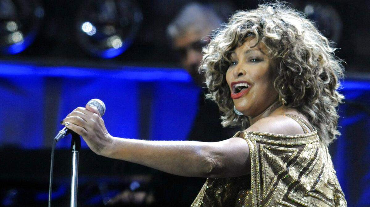 US rock singer Tina Turner performs during her “Tina!: 50th Anniversary Tour” concert in Prague´s O2 Arena on Monday, April 27, 2008.
