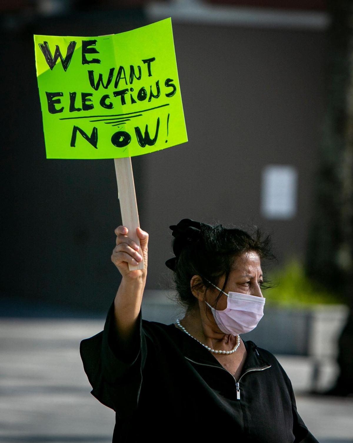 This comes months after the city council decided to change its election cycle and extend its council members’ terms. The lawsuit says this is a violation of its charter. The mayor, Alix Desulme, and longtime councilman Scott Galvin are named in the lawsuit.