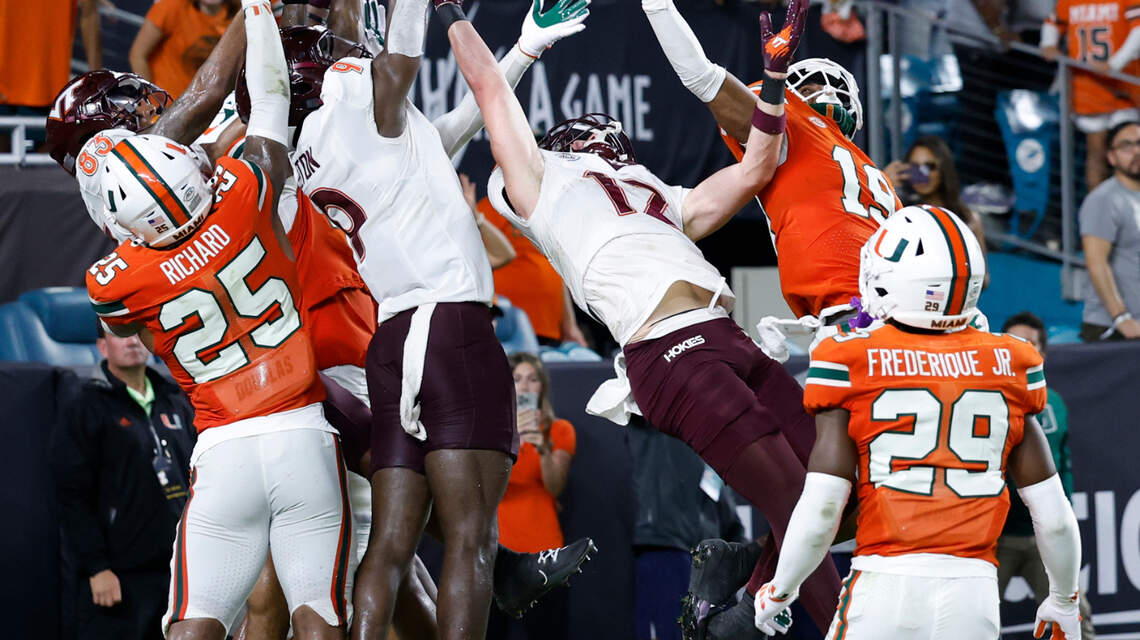 Cote: No. 7 Miami Hurricanes get lucky & get wakeup call in 38-34 win over Virginia Tech | Opinion