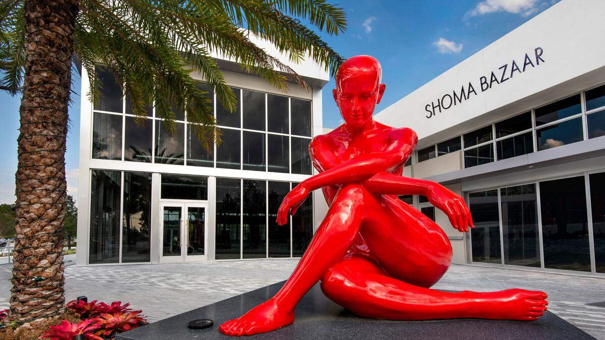 Exterior del Shoma Bazaar de Doral, inaugurado en 2022. El salón de comida abrirá una segunda ubicación en Hialeah. Richard Lubrant

