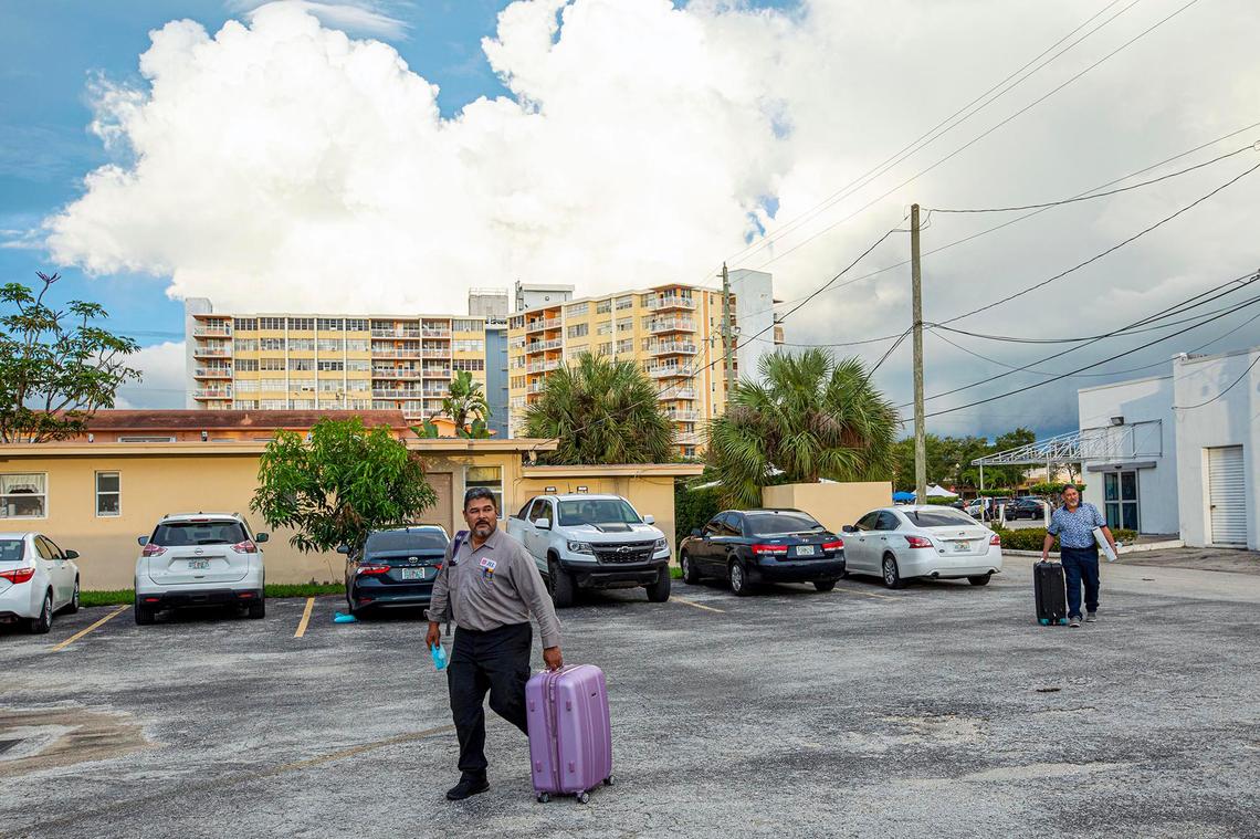 The city of North Miami Beach has ordered Crestview Towers Condominium be immediately closed and evacuated Friday, July 2, 2021, in the evening after a building inspection report found it to have unsafe structural and electrical conditions.