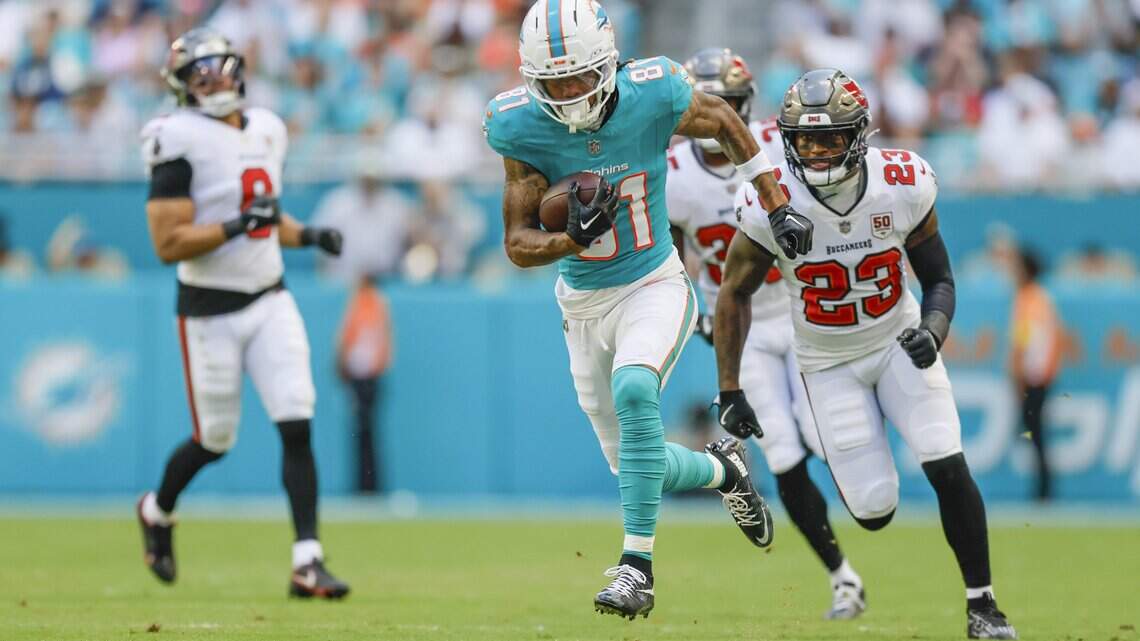 Stacking up the battles for Dolphins jobs on offense. Where things stand