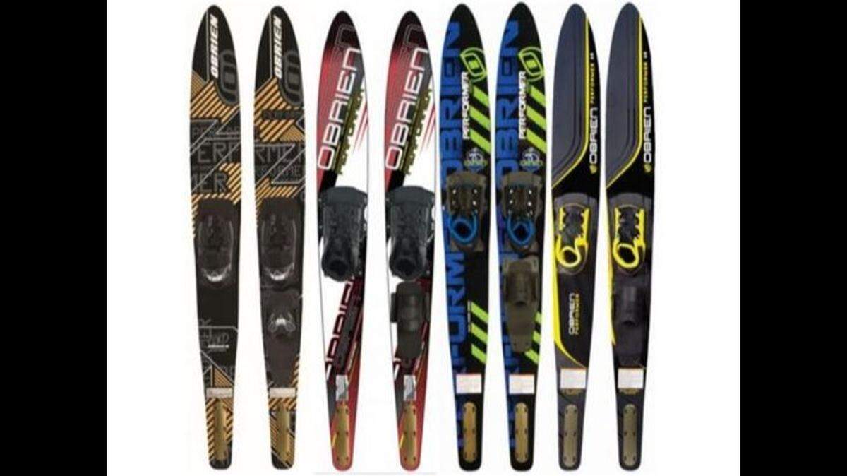 The recalled O’Brien Watersports water skis