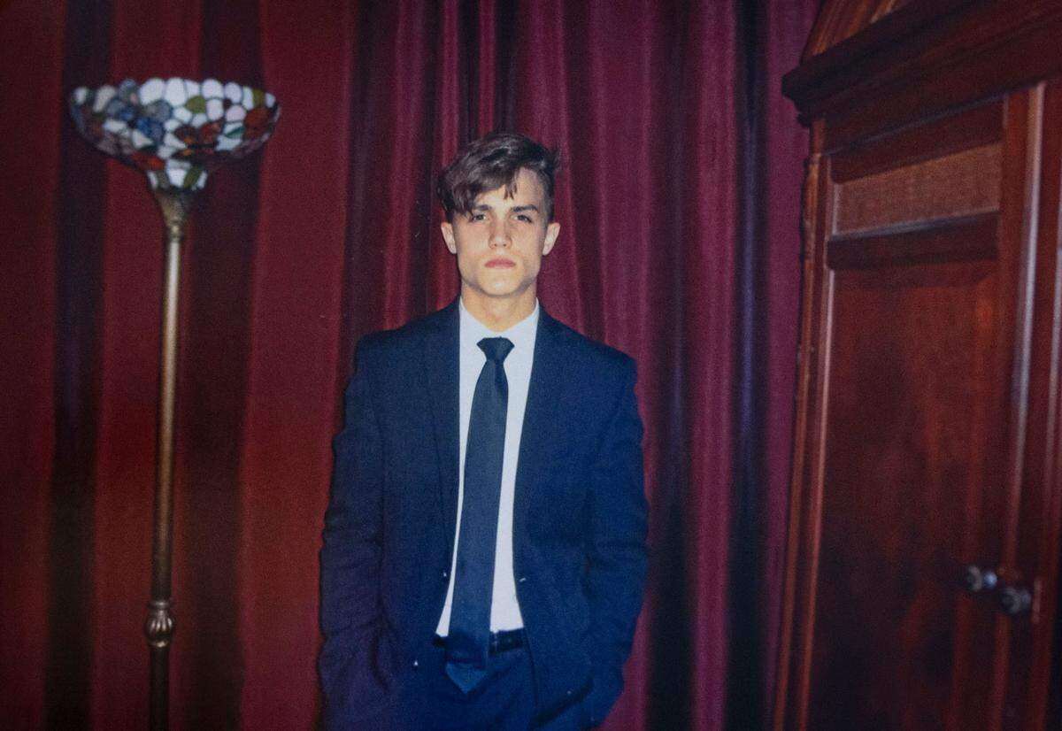Richard, shown as a young man in an undated family photo, once wrote his mother that he was leaving Miami forever when he left for college in Tallahassee. ‘You’ll see you raised a legend.,’ he wrote. Less than a year later, she drove him back home in a rented U-Haul, after he struggled with drugs and alcohol.