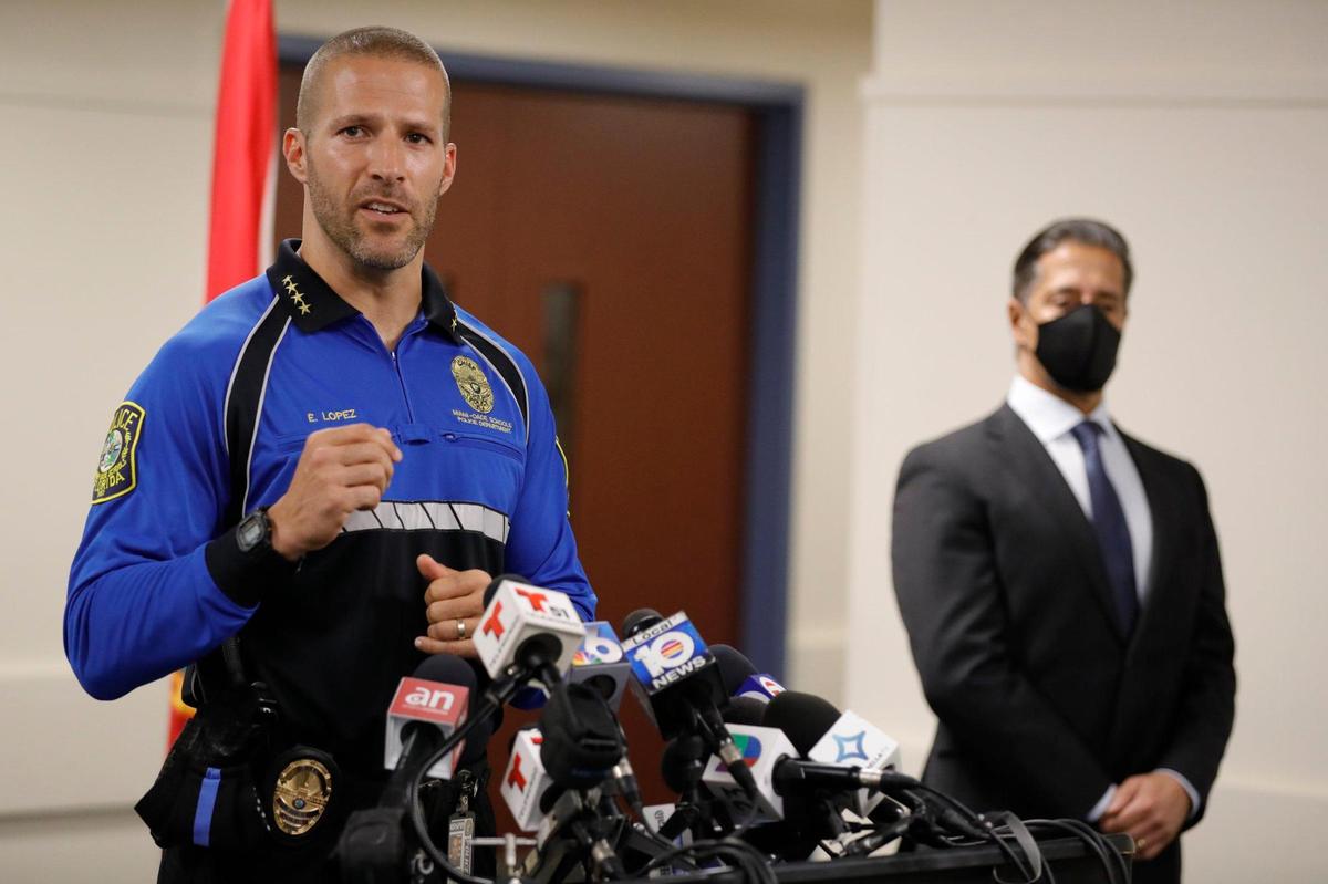 Miami-Dade Schools Police Chief Edwin Lopez boasts a robust agency trained in active shooter and de-escalation techniques that also offers smaller, local police departments an opportunity to join it during training sessions.