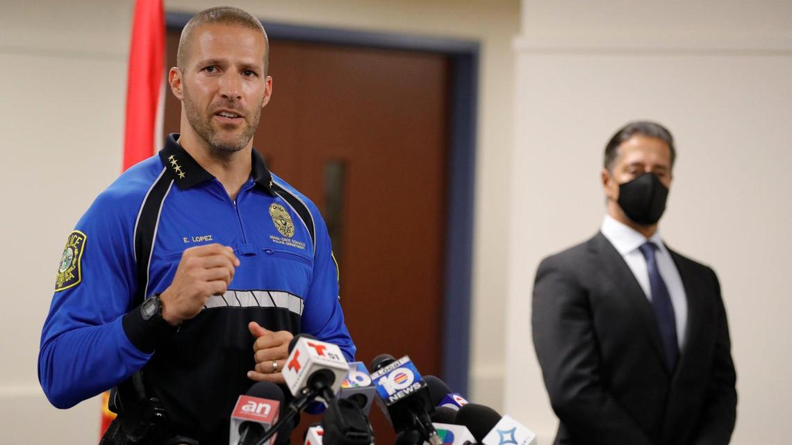 Miami-Dade Schools Police Chief Edwin Lopez boasts a robust agency trained in active shooter and de-escalation techniques that also offers smaller, local police departments an opportunity to join it during training sessions.