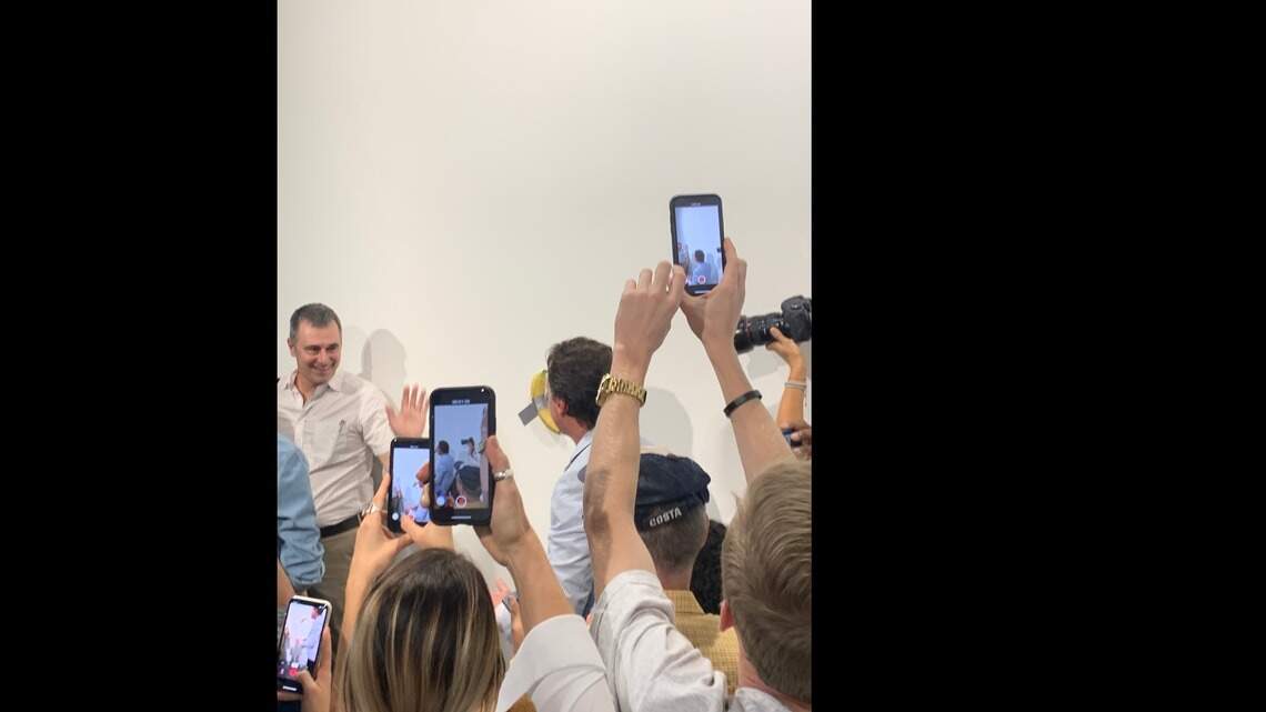 Someone ate the $120,000 banana at Art Basel. Some quick thinking saved the day