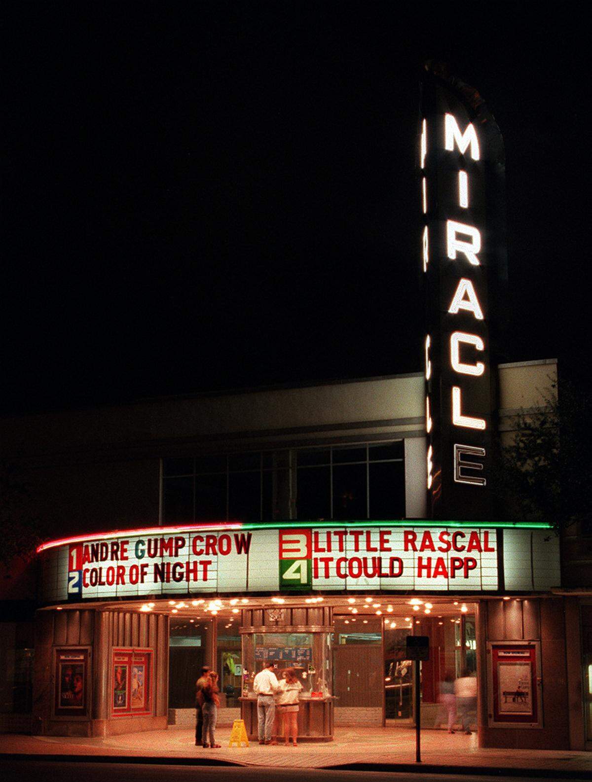 What was then The Miracle 4 movie theater on Miracle Mile in Coral Gables is now a performing arts venue.