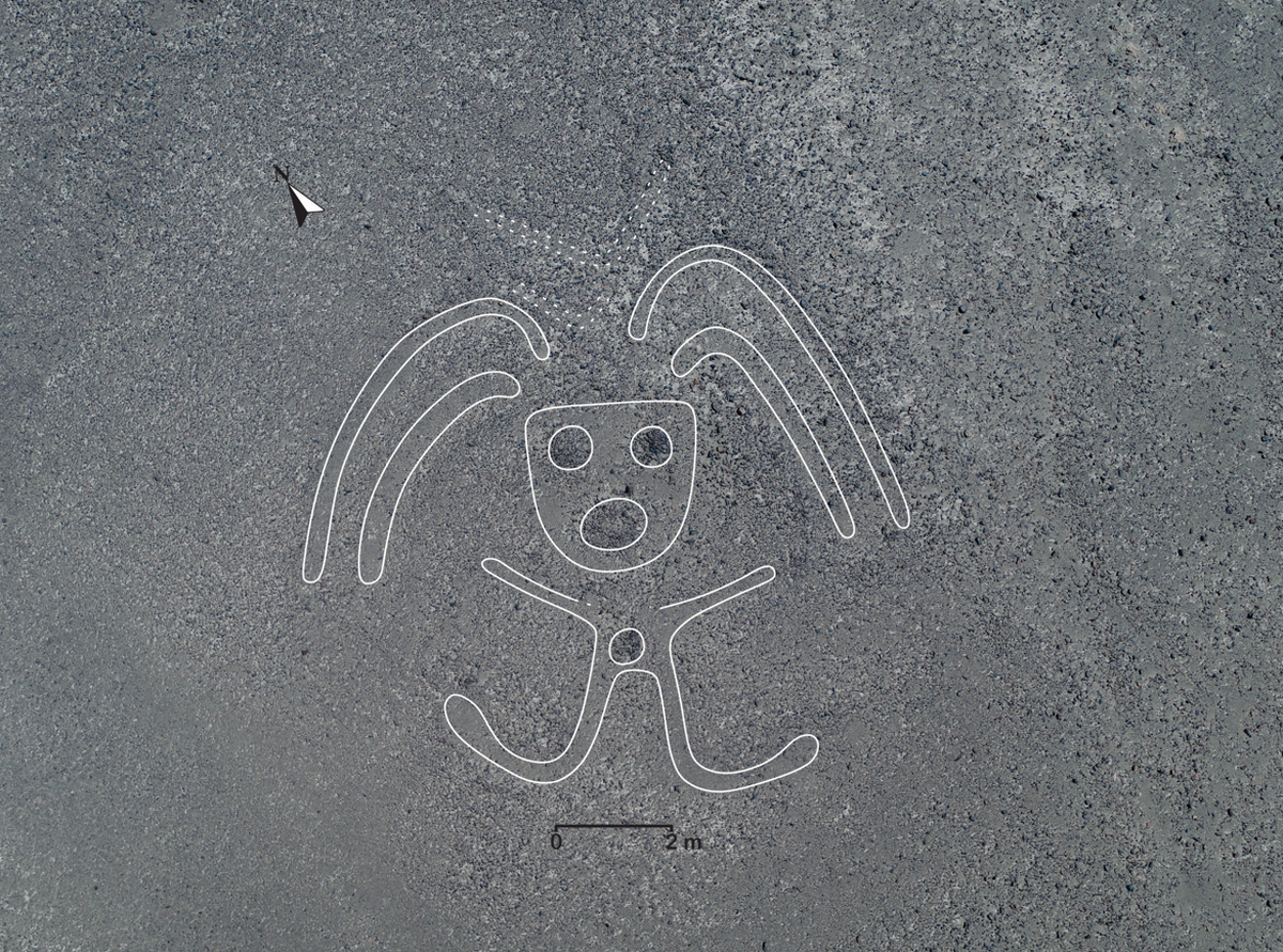A human geoglyph.