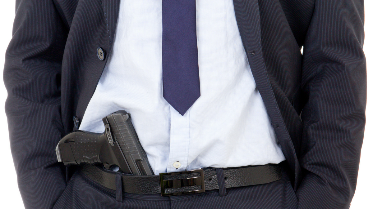 One survey said that 25% of male Realtors carry a gun.