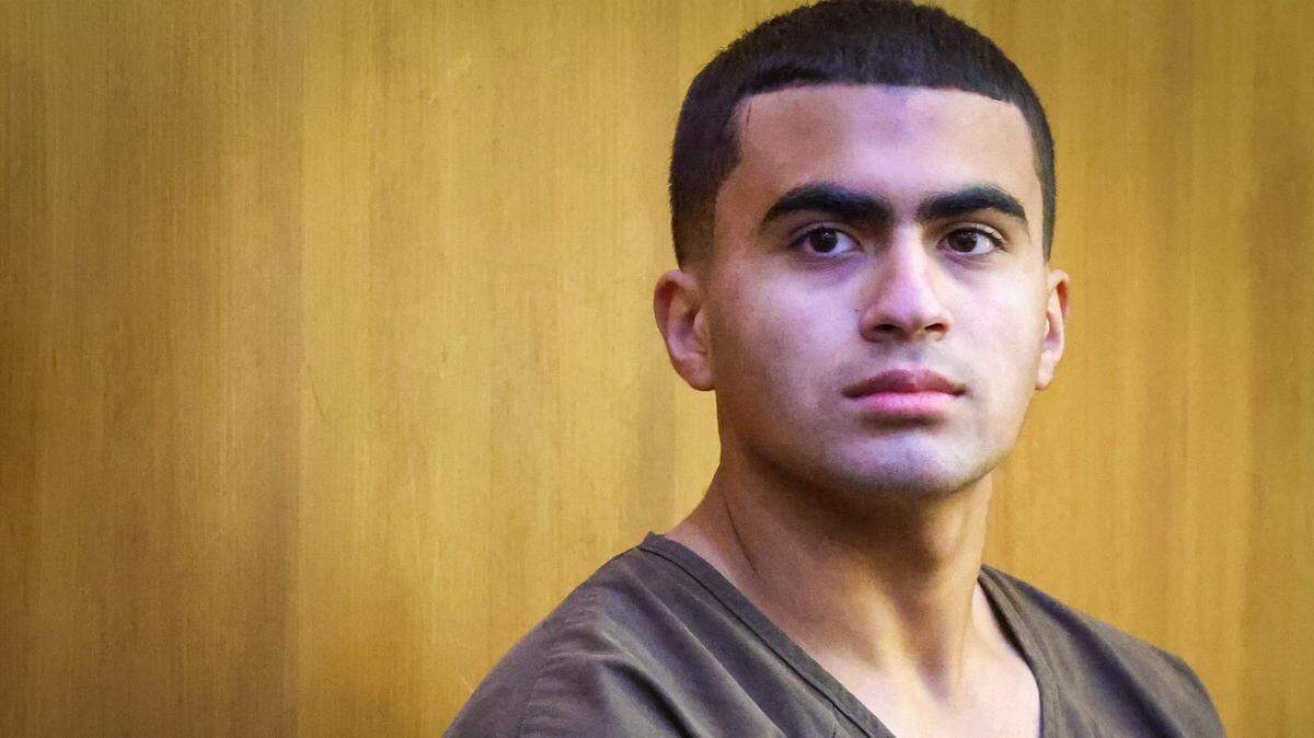 Derek Rosa, 15, who is accused of stabbing his mother Irina Garcia to death in Hialeah back in 2023, appears in court for his hearing.  Derick was 13 at the time of the killing and appeared in Courtroom 4-8 with Judge Richard Hersch presiding during his hearing on Monday, January 5th, 2025, in Miami, Florida.