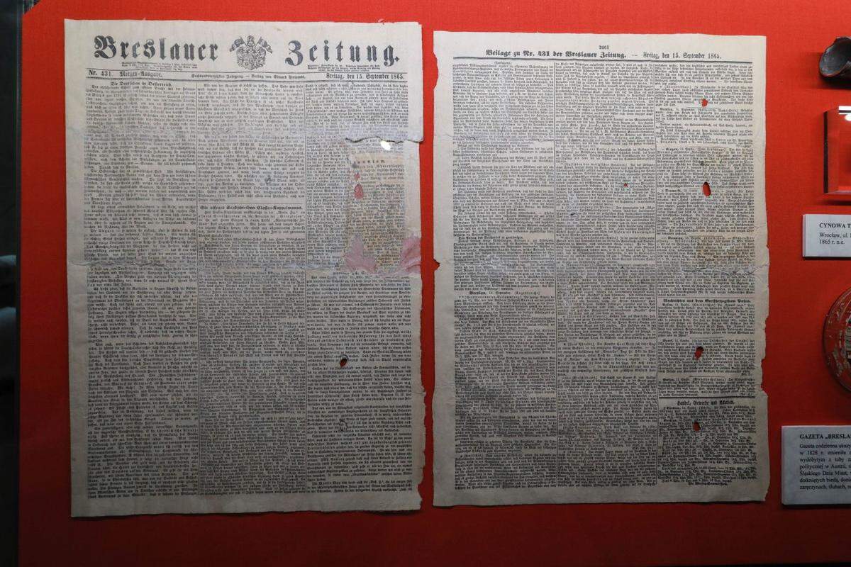 A dated newspaper accompanied the letter to show when the time capsule was buried.