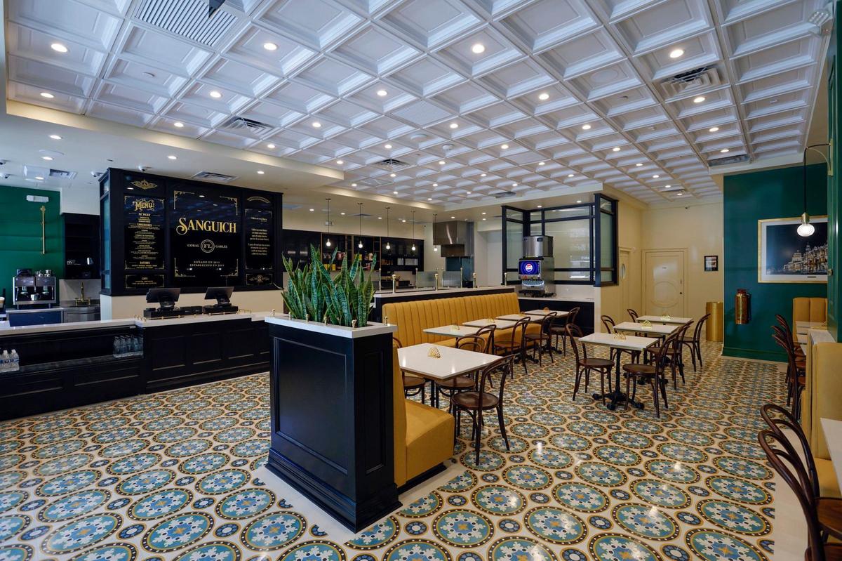 El nuevo restaurante Sanguich, que abrirá  en The Plaza en Coral Gables.