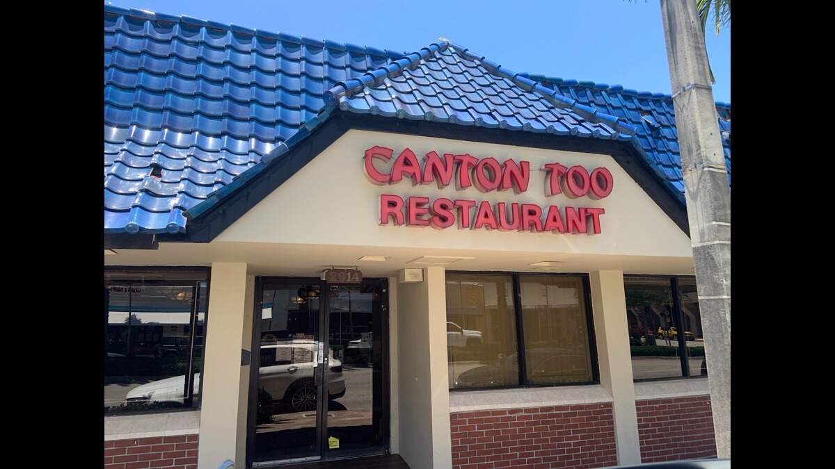 Canton Too Restaurant, 2614 Ponce de Leon, in Coral Gables.