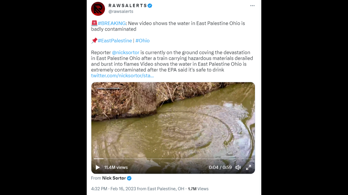 Tweet from @rawsalerts
