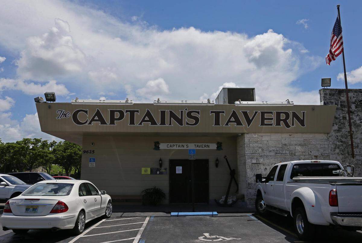 Captain’s Tavern Restaurant in 2019. Before its foundation on April 1, 1971, the seafood restaurant used to be a post office.