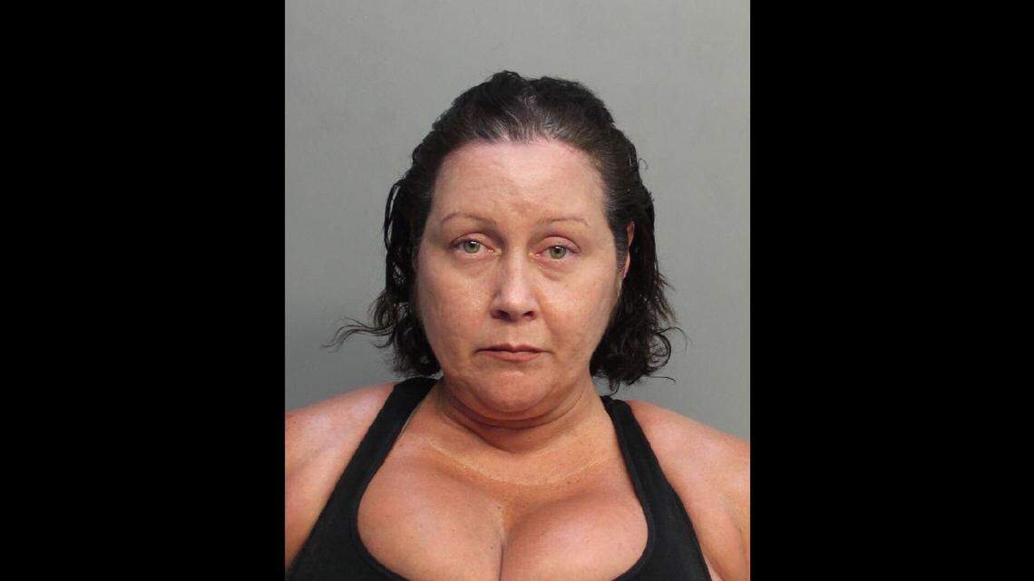 Natasha Bagley was arrested Monday for being involved in the beating up of a Burger King manager, police say. Her accomplice, Genesis Peguero, is still at large.