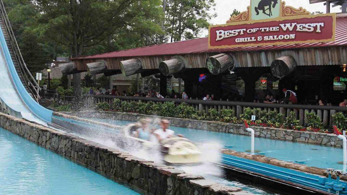 A log flume ride accident at Six Flags Great Adventure in New Jersey sent two people to a hospital after a boat “tipped at an angle,” officials say.