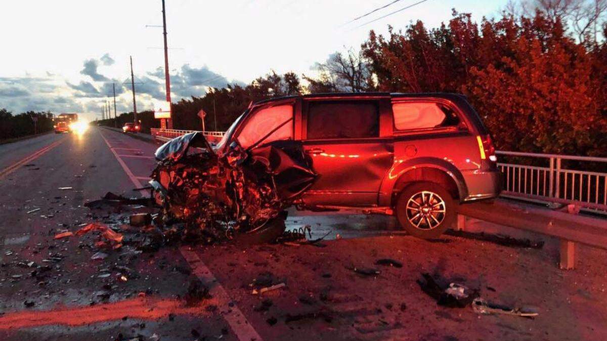 One person is dead following a crash at mile marker 60 on U.S. 1 in the Florida Keys Thursday morning, May 2, 2019.