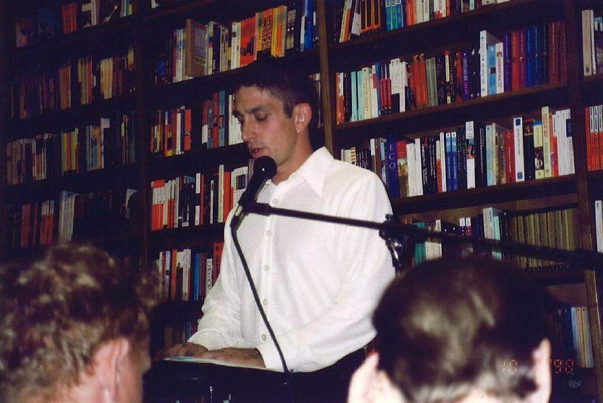 Poet Richard Blanco reads from his first book “City of A Hundred Fires” at the original Books & Books store in Coral Gables. He went on to become President Barack Obama’s second inaugural poet and was recently named Poet Laureate of Miami-Dade County.