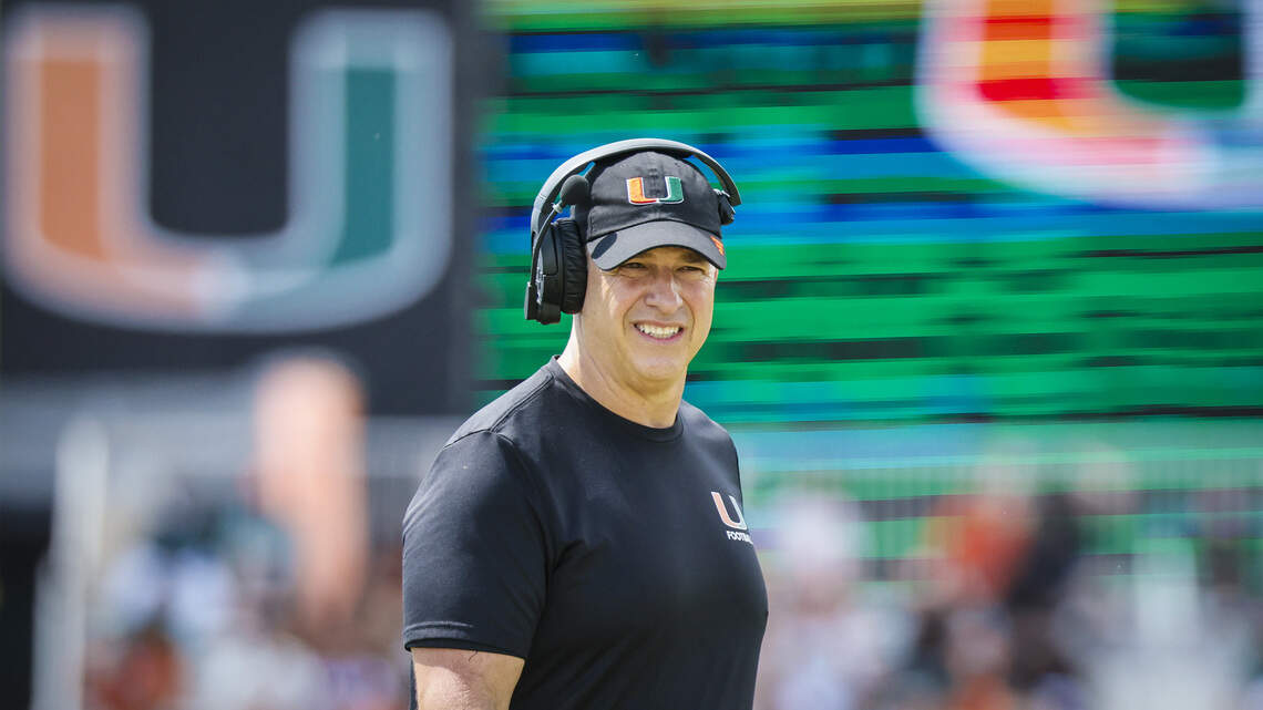 Mario Cristobal recaps Miami Hurricanes’ second scrimmage of fall camp