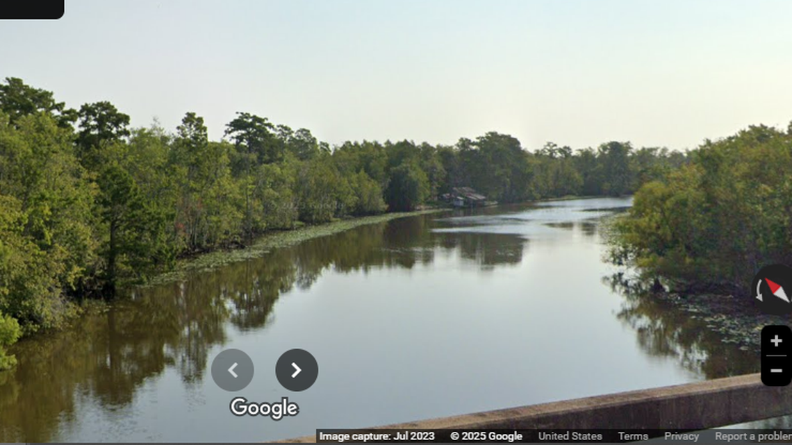 The 82-year-old fisherman was found in a wooded area off Interstate 10 near LaPlace, about a 30-mile drive east from New Orleans.