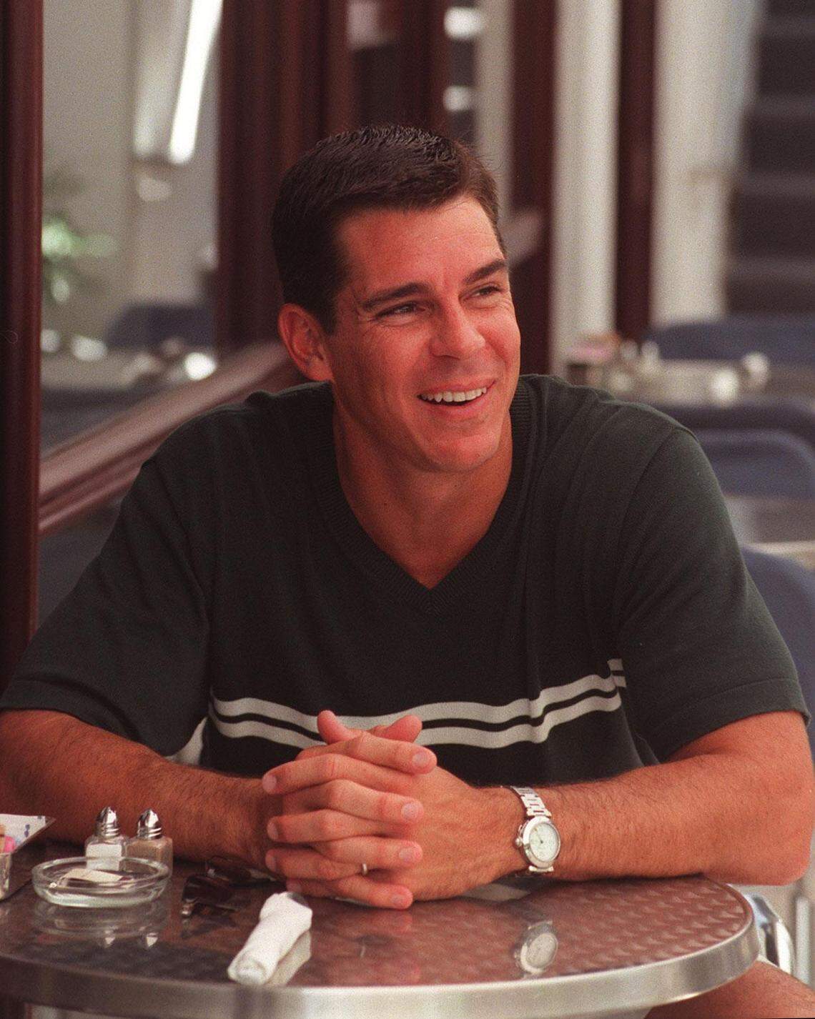 In 1999, Billy Bean, former professional baseball player who played with Oakland A’s and other teams, at the Albion Hotel off Lincoln Road.