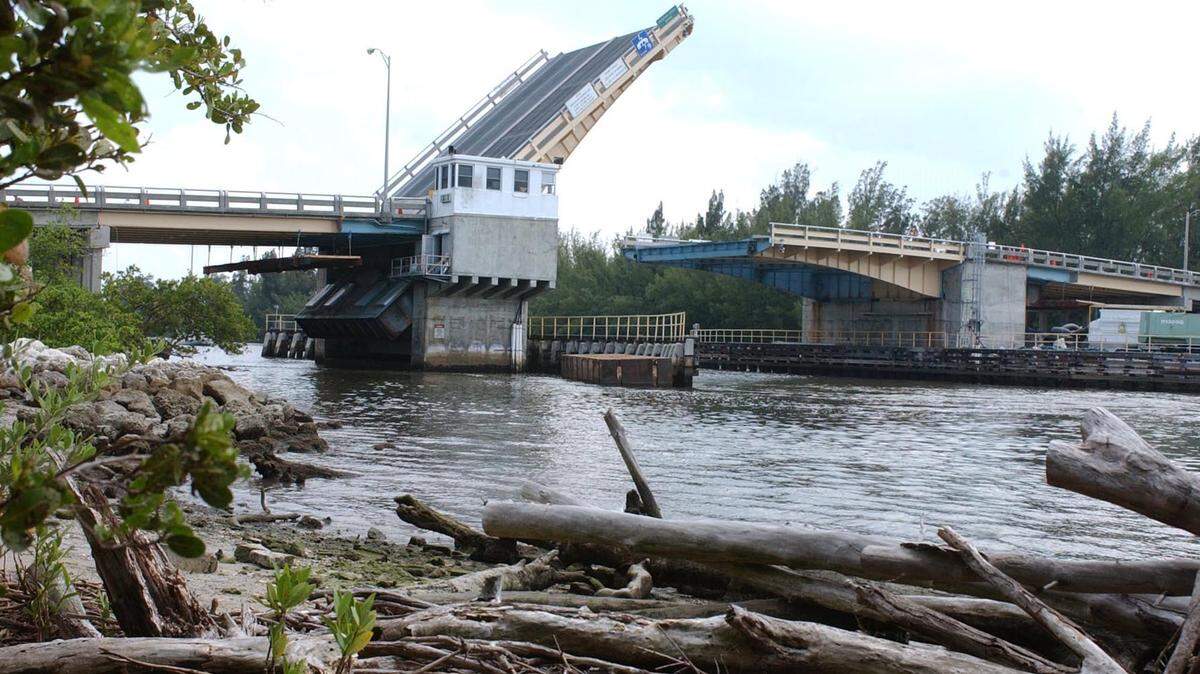 The Sheridan Street bridge over the Intracoastal is shut down until September for major improvements,