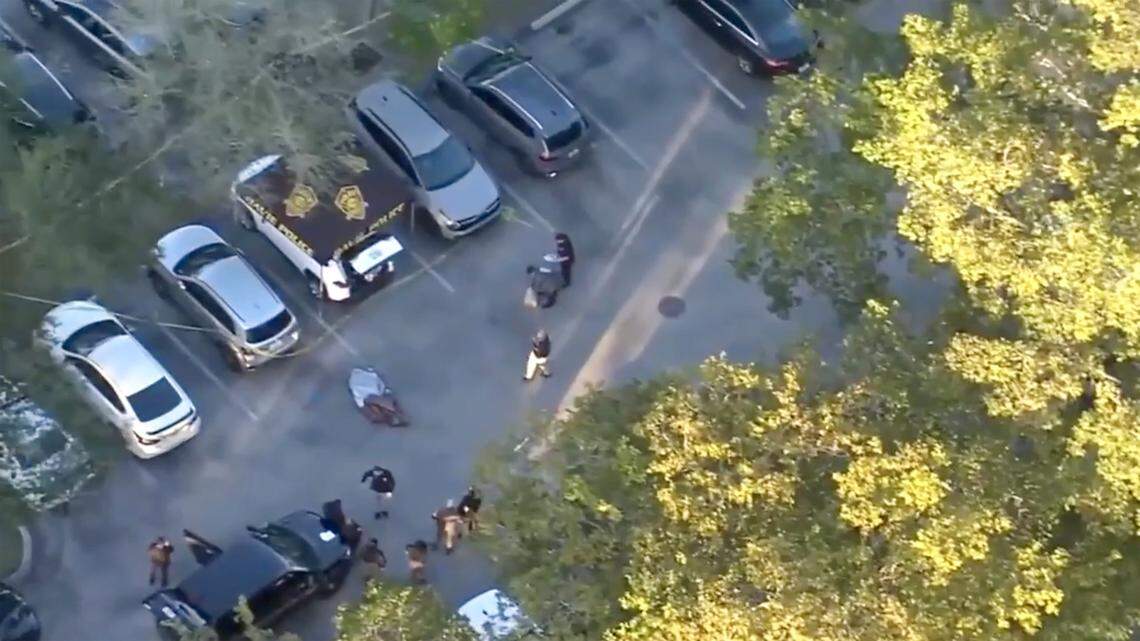 Davie police investigate a shooting that left one person injured near South University Drive. Authorities advise residents and commuters to avoid the area.