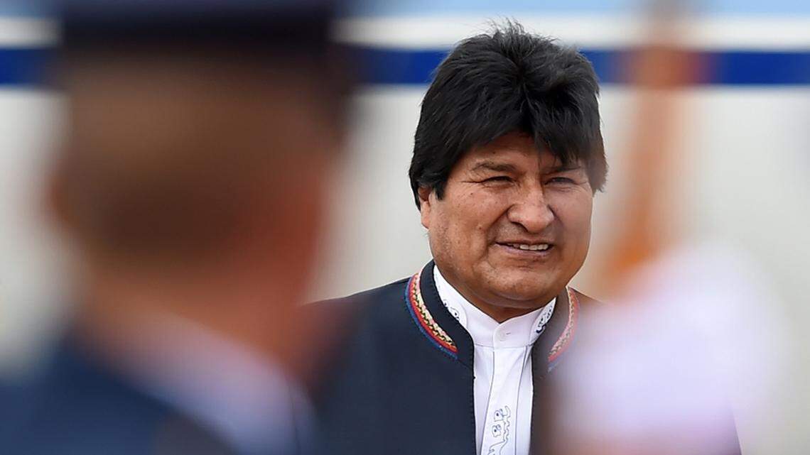 Former Bolivian President Evo Morales is barred from running again, but he is pulling the strings in new elections from Argentina.
