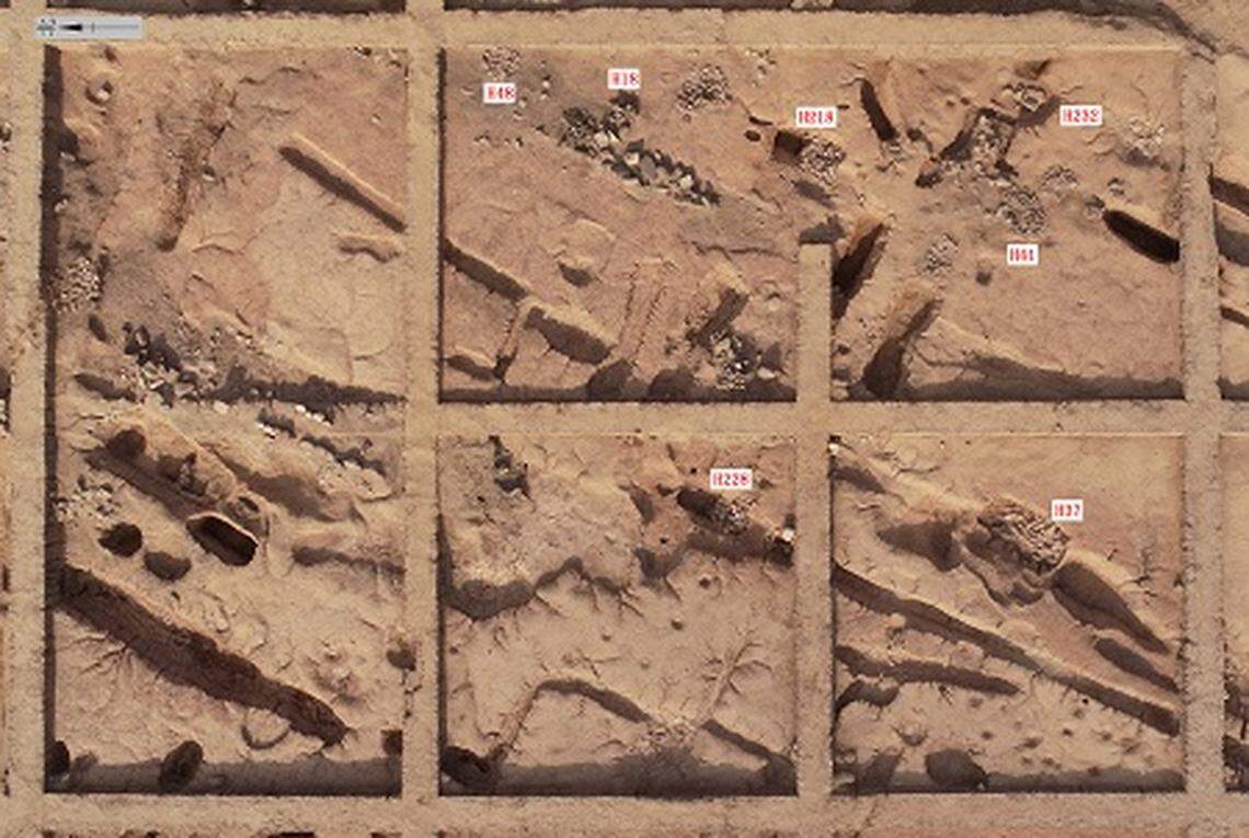 One of the workshops found at the site.