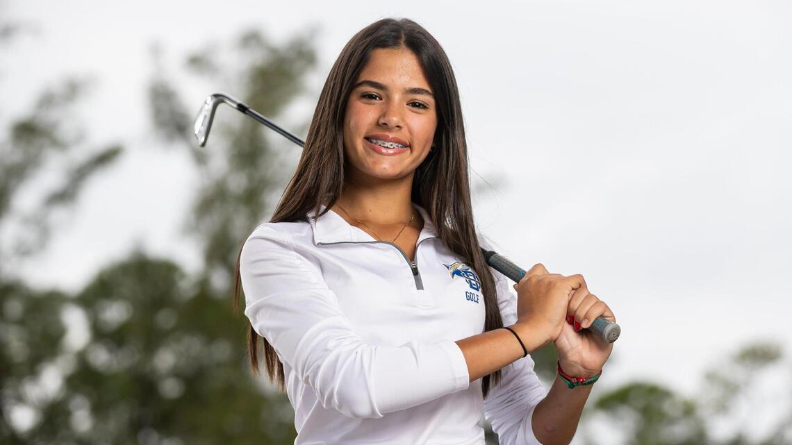 A teen golfer from Doral has NBA star Steph Curry to thank for boosting her career