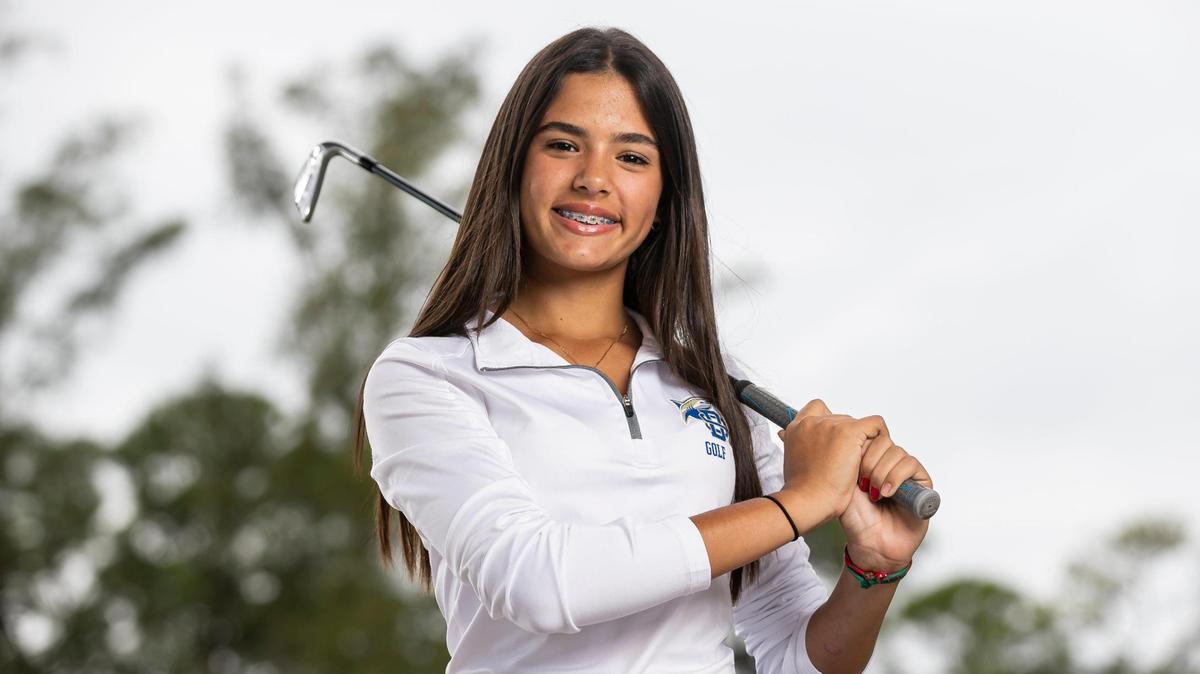 Nicole Sardinha, a two-time Miami Herald All-Dade Golf selection from Divine Savior school, is the top qualifier for the Curry Cup Championship Sept. 2-4, 2024 in New Jersey, the end-of-season event for NBA star Steph Curry’s UNDERRATED GOLF tour.