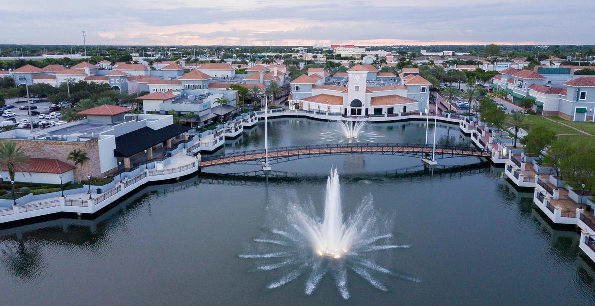Aerial view of Town & Country Mall in Kendall in 2022. Is your favorite mall or supermarket open on Easter Sunday 2024?