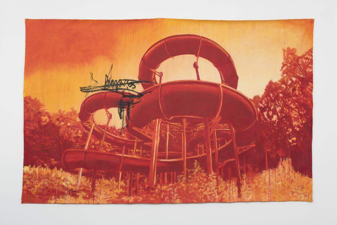 ‘Angra,’ by Dora Longo-Bahía, is part of the show at El Espacio 23.