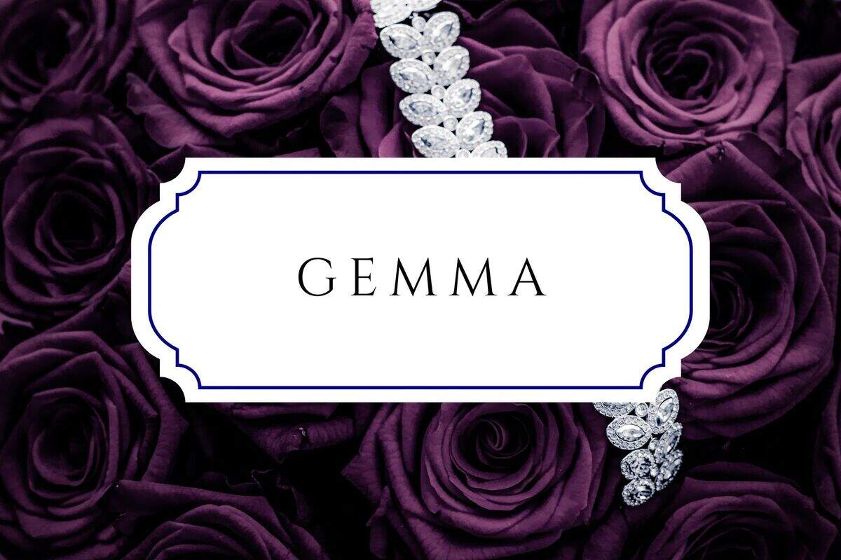 baby names that mean gift gemma