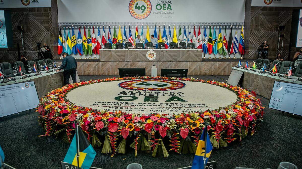 The Organization of American States’ 49th General Assembly is taking place in Medellin, Colombia.