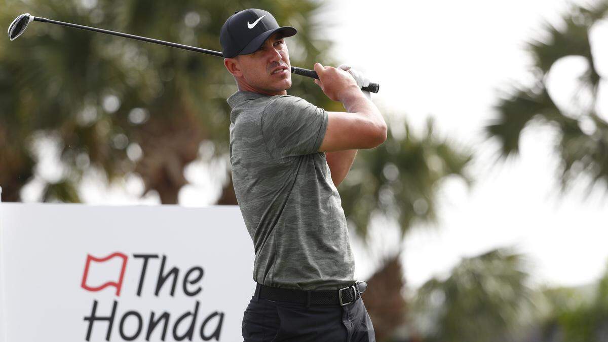 Brooks Koepka tees off on the fourth hole during the Pro-Am of the Honda Classic golf tournament Wednesday in Palm Beach Gardens.